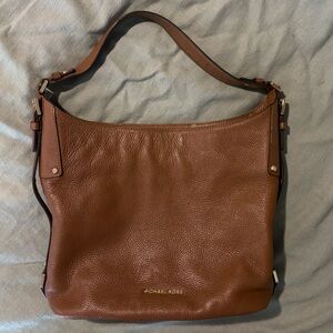 Brown leather Michael Kors purse